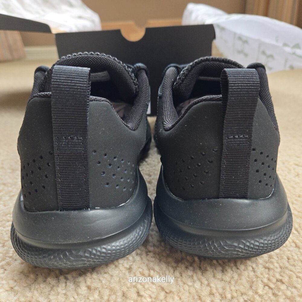 NIB Under Armour Charged Assert 9 Black/Black Sneakers {Size 8} - Picture 5 of 7